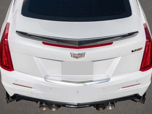 2016-2019 ATS-V COUPE  | Wickerbill Trunk Spoiler Wing Carbon Fiber