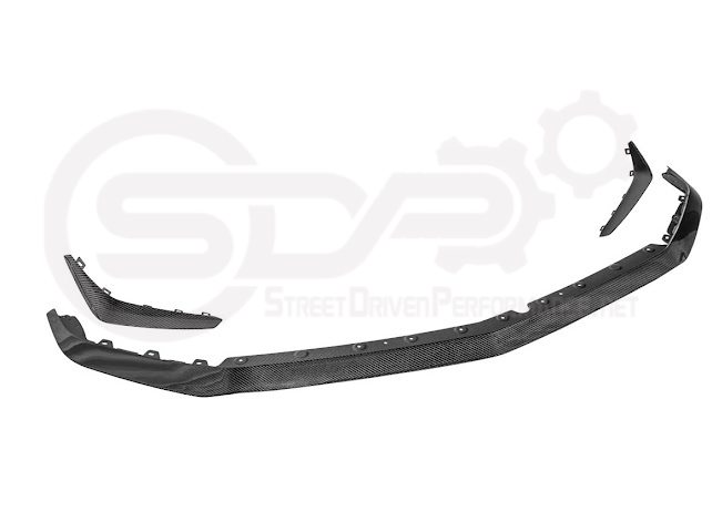 2020-2024 CADILLAC CT4-V BLACKWING SEDAN | CARBON FIBER FRONT LIP SPLITTER CANARDS WINGLETS & SIDE SKIRTS ROCKER PANELS GROUND EFFECTS