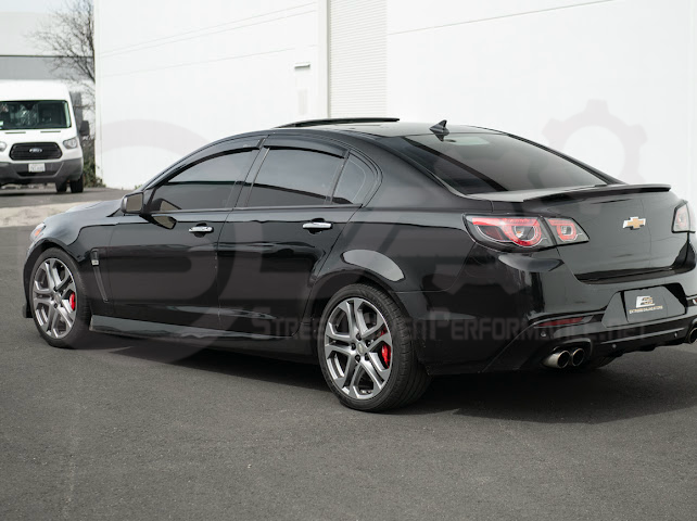 2014-2017 Chevy SS Tape On Style Side Vents Window Visors Rain Guards