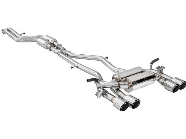 2014-2019 BMW F80 M3 & F82 / F83 M4 | MUFFLER AXLE BACK WITH RESONATED MID PIPE CAT BACK EXHAUST