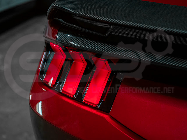 2024-Up Ford Mustang S650 | EURO Style Sequential Signal LED Clear Lenses Rear Taillights Pair