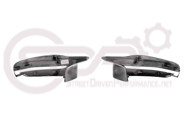 2021-UP BMW G87 M2 G80 M3 G82 M4 | FACTORY STYLE DRY CARBON FIBER MIRROR CAP REPLACEMENT PAIR