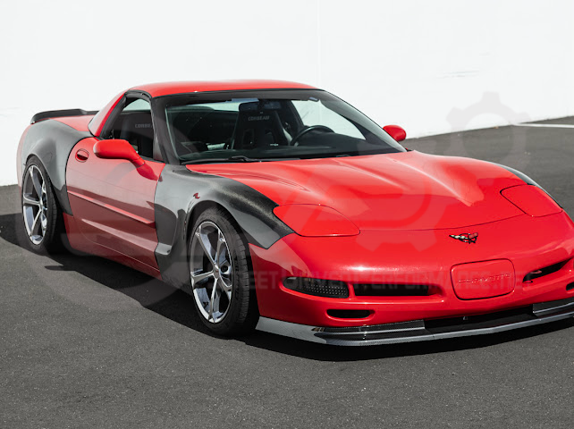 1997-2004 CHEVROLET CORVETTE C5 PERFORMANCE FRONT SPLITTER LIP GROUND EFFECTS