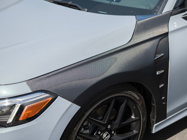 2022-UP HONDA CIVIC | JDM TYPE-R STYLE CARBON FIBER SIDE FENDERS