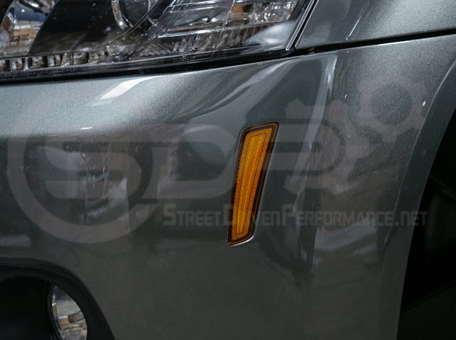 2008-2009 Pontiac G8 | Front Clear / Amber / or Smoke Lens Amber Light LED Side Markers Pair