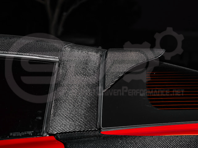 2005-2013 CHEVROLET CORVETTE C6 | SDP PERFORMANCE CARBON FIBER REAR ROOF WING LID SPOILER