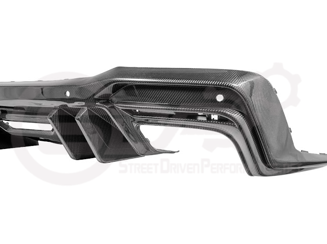 2024+ FORD MUSTANG S650 |  VERSION 2 PACKAGE REAR BUMPER DIFFUSER