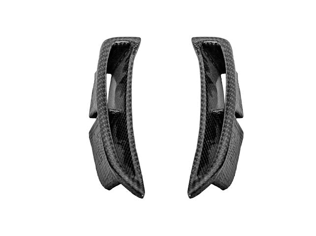 2005-2013 Corvette C6 | ZR1 Style Carbon Fiber Rear Side Wide Body Fenders & Fender Vent (Pair)
