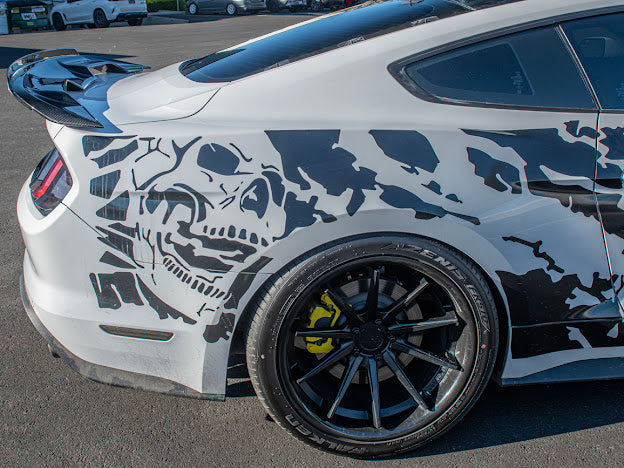 2015-23 FORD MUSTANG S550 | GT500 WICKERBILL REAR SPOILER WING