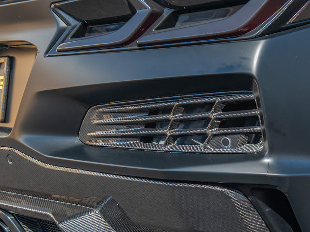 2020+ CHEVROLET CORVETTE C8 Z06 | REAR BUMPER GRILLE VENT PAIR