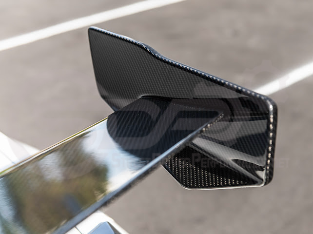 2014-2019 CHEVROLET CORVETTE C7 | ZR1 ZTK CONVERSION PACKAGE REAR SPOILER HIGH WING WITH WING RISER