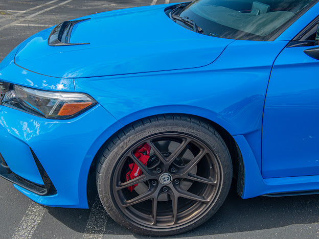 2023-UP HONDA CIVIC FL5 TYPE-R | SDP PERFORMANCE STYLE CARBON FIBER FRONT HOOD VENT
