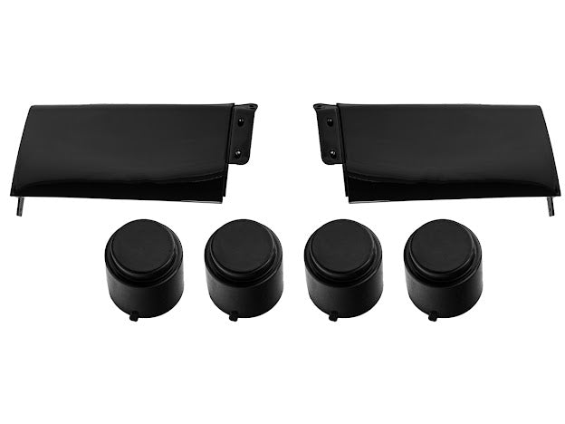 2015-UP DODGE CHALLENGER | SRT TRACK PACKAGE GLOSS BLACK REAR DIFFUSER