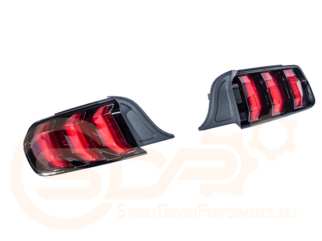 2015-2023 FORD MUSTANG S550 | SIGNAL LED XB RED / CLEAR REAR TAIL LIGHT