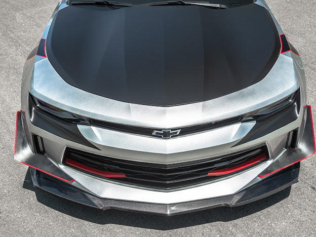 2016-2018 Camaro LT/LS/RS | ZL1 Performance Style Front Lip Splitter Ground Effects