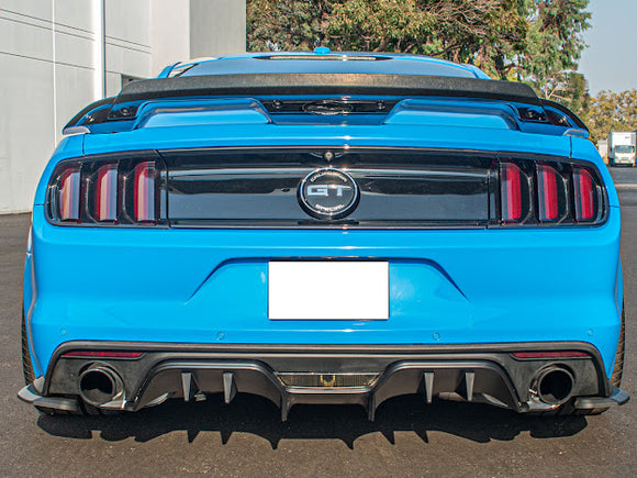 2015-17 FORD MUSTANG PERFORMANCE PACKAGE 3PCS BUMPER DIFFUSER