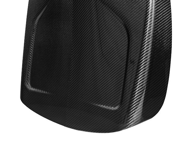 2016+ CADILLAC CTS-V3  | RECARO CARBON FIBER SEAT REAR PANEL COVER REPLACEMENT (DRIVER AND PASSENGER)