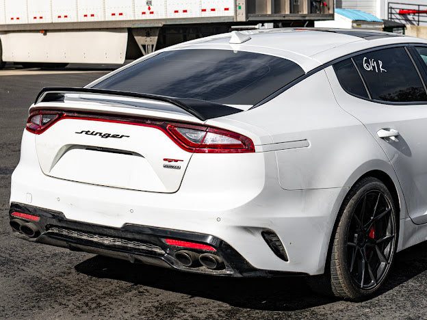 2018-Up Kia Stinger Scorpion GT Style GLOSSY BLACK Rear Trunk Lid Wing Spoiler