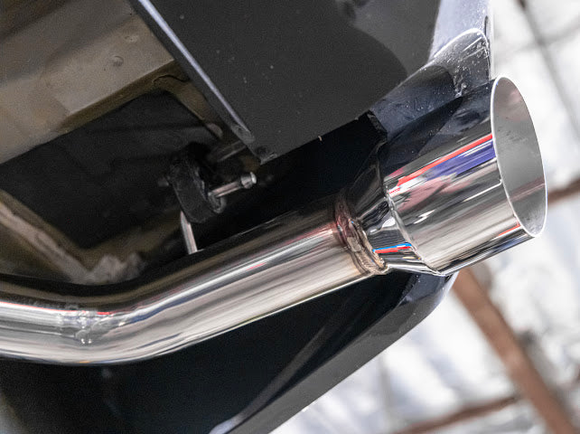 2022+ HONDA CIVC 1.5T & 2023+ ACURA INTEGRA 1.5T | MUFFLER DELETE AXLE BACK EXHAUST KIT (CHROME TIPS OR BURNT BLUE TIPS)