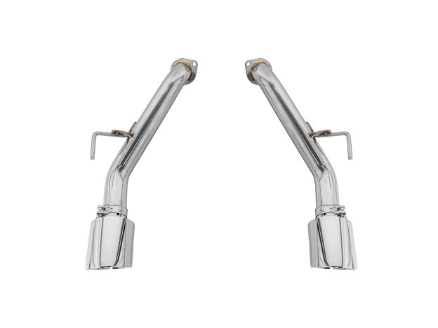 2023-PRESENT NISSAN 400Z RZ34 | MUFFLER DELETE AXLE BACK DUAL TIPS EXHAUST (CHROME OR BURNT BLUE TIPS)