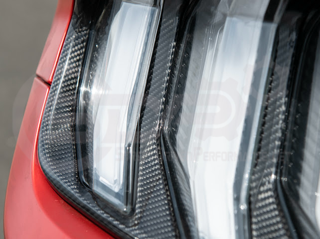 2015-17 FORD MUSTANG | REAR TAIL LIGHT TRIM BEZEL COVER PAIR