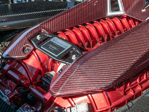 2023+ CORVETTE C8 Z06 CARBON FIBER ENGINE COVER