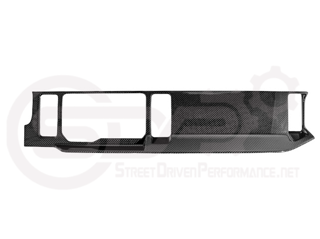 2021-UP FORD BRONCO CARBON FIBER PASSENGER SIDE DASHBOARD AC OUTLET PANEL COVER