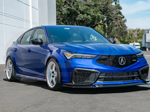 2024-UP ACURA INTEGRA DE5 FRONT LIP SPLITTER GROUND EFFECTS