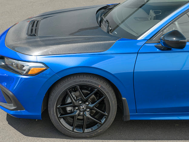 2022-UP HONDA CIVIC |TYPE-R CONVERSION PACKAGE CARBON FIBER FRONT VENTED HOOD