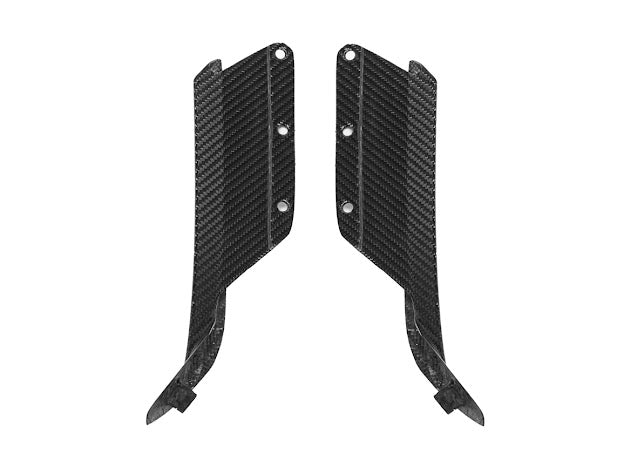 2014-2019 Corvette C7 Z06/ ZR1 CARBON FIBER Side Rocker Panels Brake Scoop Vents (PAIR)