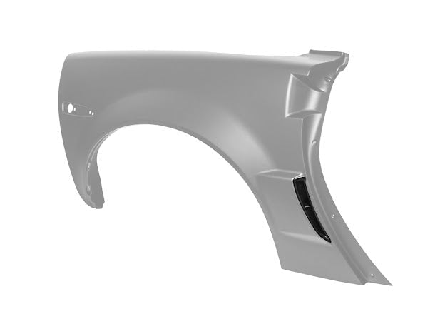 2005-2013 Corvette C6 | ZR1 Style Carbon Fiber Rear Side Wide Body Fenders & Fender Vent (Pair)