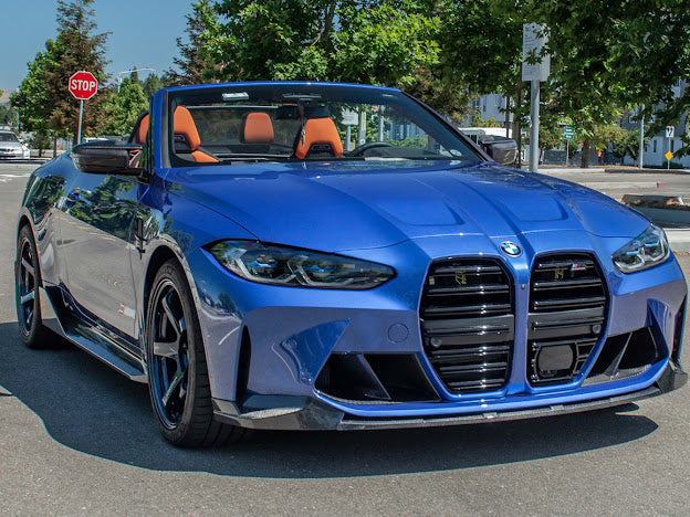 2021-UP BMW G80 M3 & G82 / G83 M4 | M-Performance Carbon Fiber 3-Piece Front Lip Splitter Ground Effects