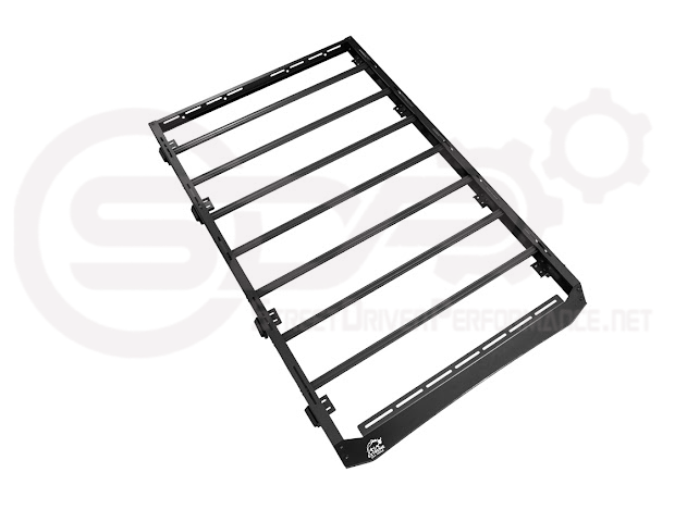 2018-UP JEEP WRANGLER JL & 2020-PRESENT JEEP GLADIATOR JT | CARBON STEEL BLACK TOP ROOF CARGO RACK (FULL & HALF LENGTH)