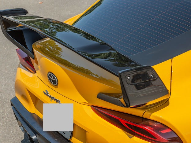 2020-Up Toyota GR Supra A90 A91 | ST Style GLOSSY BLACK Rear Trunk Lid Wing Spoiler