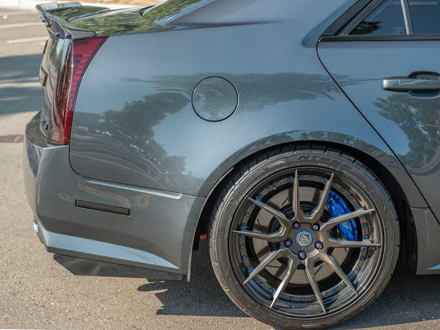 2009-14 CADILLAC CTS-V V2 |CARBON FIBER SPLASH GUARDS / MUD FLAPS
