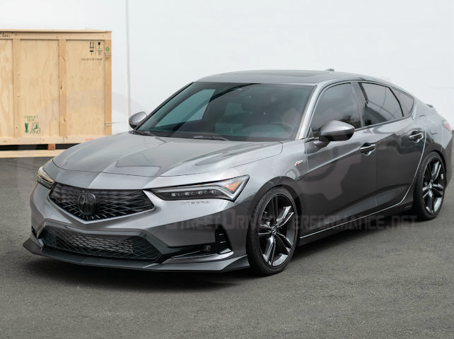 2023-Up Acura Integra DE4 | Performance Front Bumper Splitter Lip Ground Effects