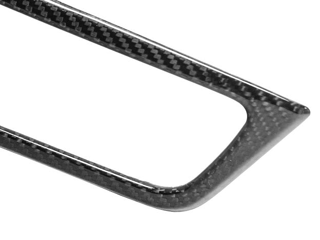 2024-Up Ford Mustang S650 | CARBON FIBER Interior Side Door Handle Panel Cover