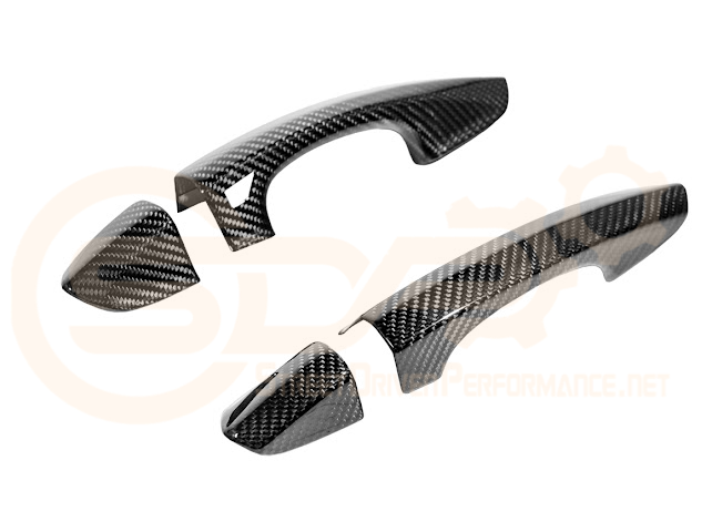 2015-2023 FORD MUSTANG S550 | CARBON FIBER OUTER DOOR HANDLE COVER SET PAIR