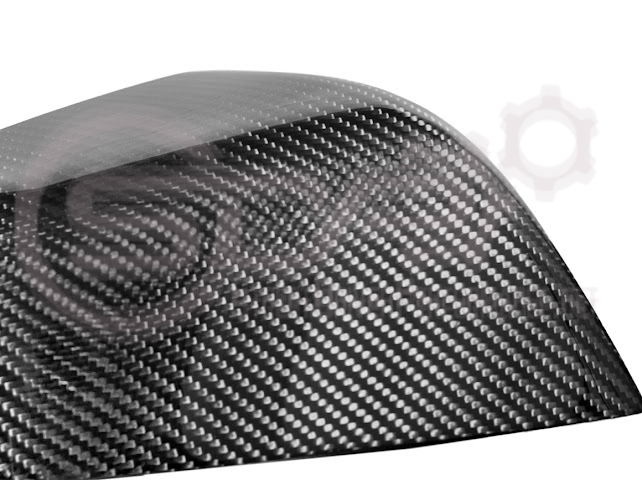 2025-Up Tesla Model Y | Carbon Fiber Tape On Side Mirror Cap Covers Pair