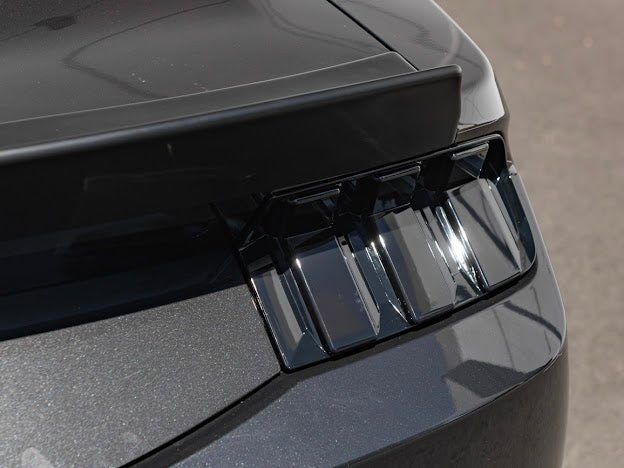 2024-UP FORD MUSTANG S650 | SMOKE TINTED REAR TAIL LIGHT TRIM BEZEL COVER