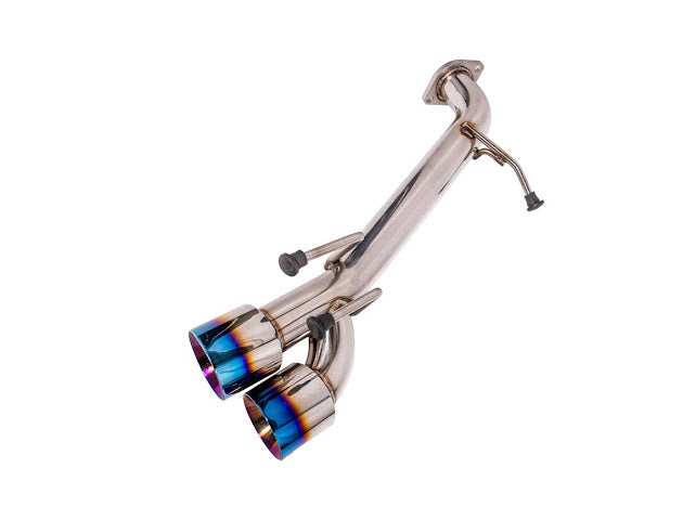 2018-2024 Toyota Camry SE | T-304 Muffler Delete Single Exit Axle Back Exhaust (Chrome or Burnt Blue Tips)