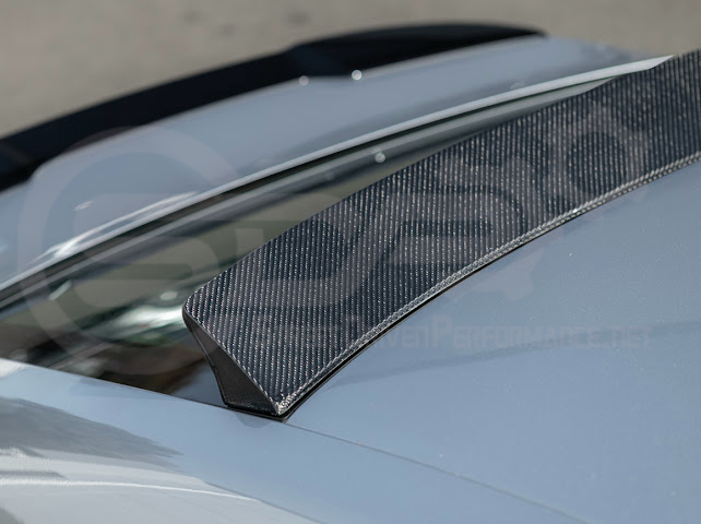 2021-UP LEXUS IS300 & IS350 | JDM PERFORMANCE STYLE CARBON FIBER ADD ON REAR ROOF TOP WINDOW SPOILER WING