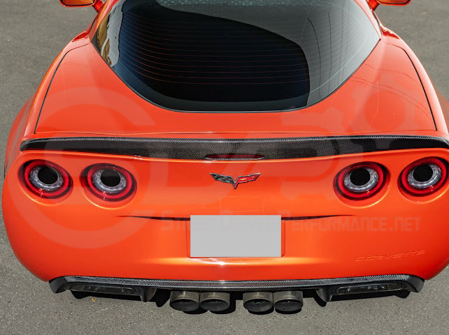 2005-2013 CHEVROLET CORVETTE C6 | REAR TRUNK LID WING SPOILER