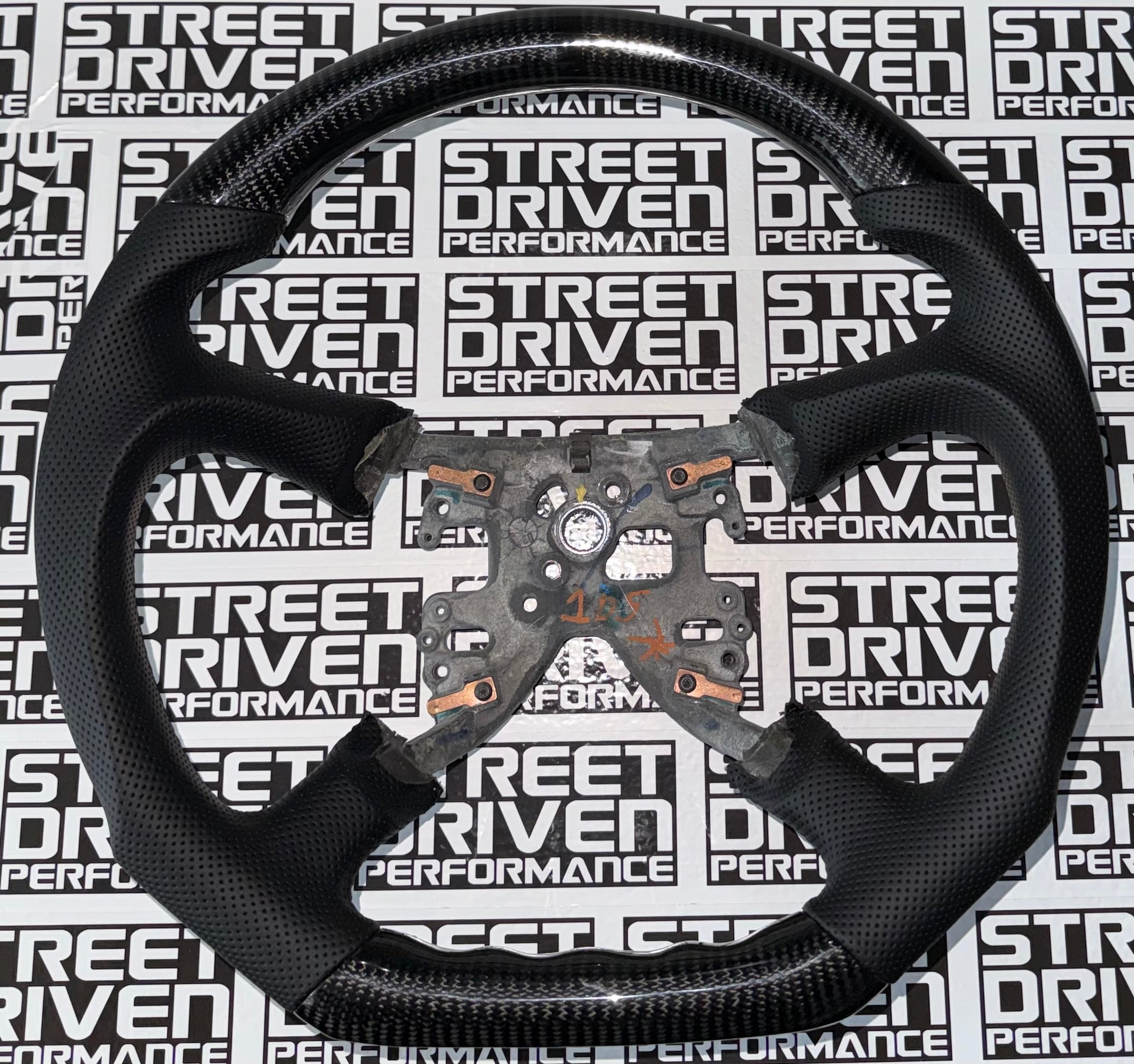 RCSB, NBS Truck, GMC Sierra /Yukon, Chevrolet Silverado, Cadillac Escalade - Carbon Fiber or Leather Steering Wheel with Perforated or Smooth Leather Hand Grips (IN STOCK READY TO SHIP)
