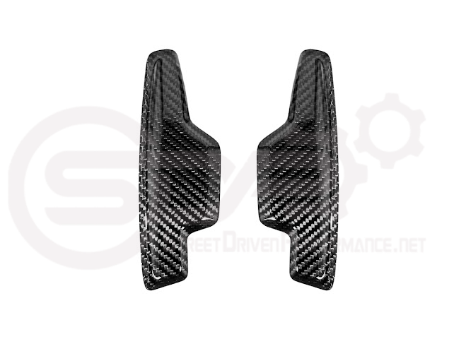 2020-Up Corvette C8 | CARBON FIBER Steering Wheel Paddle Shifters Replacement