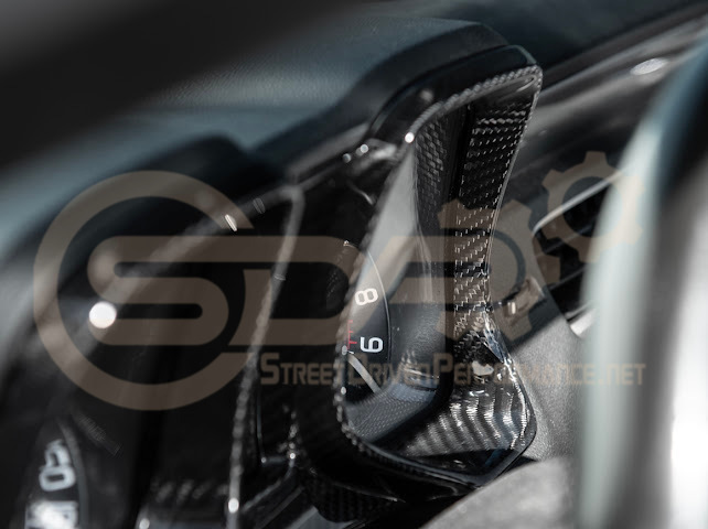 2010-2015 CHEVROLET CAMARO CARBON FIBER DASHBOARD GAUGE CLUSTER TRIM COVER