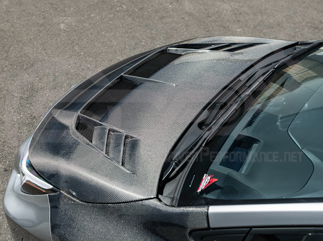 2023-UP TOYOTA GR COROLLA | JDM VRS STYLE FRONT AIR VENTED HOOD