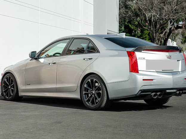 2016 - 2019 Cadillac ATS-V Sedan | Carbon Fiber SDP Style Rear Trunk Lid Spoiler Wing