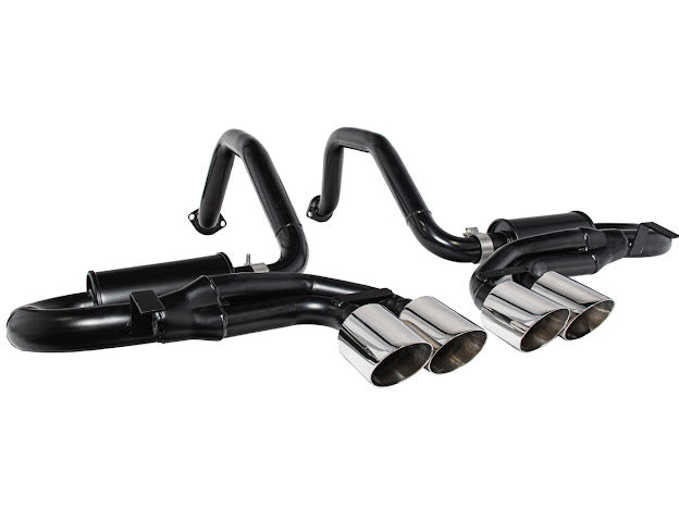 1997-2004 CORVETTE C5 MUFFLER AXLE BACK QUAD TIPS EXHAUST