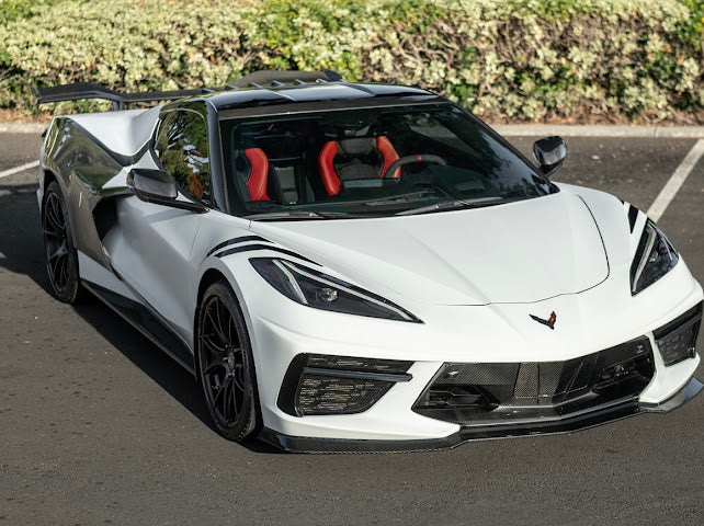 2020-UP CORVETTE C8 WINDSHIELD UPPER MOLDING TRIM SURROUNDING